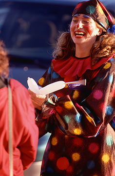 Balloon clown photograph