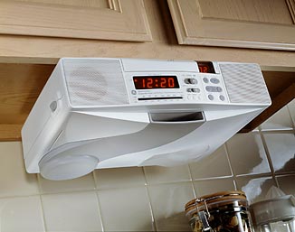 Under the counter clock image