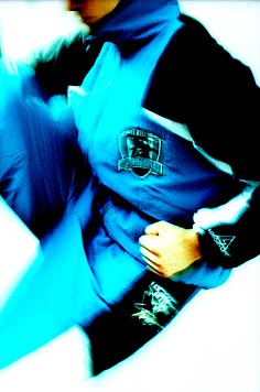 Jacket with logo photo